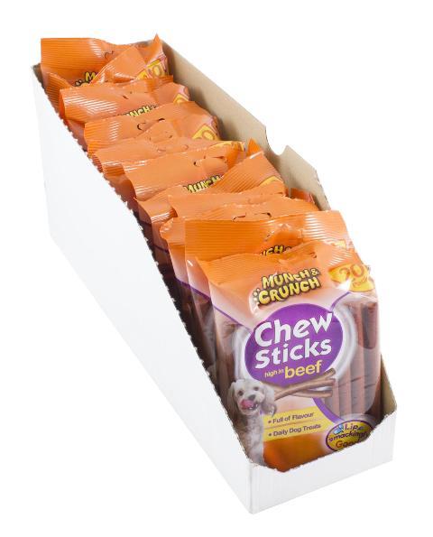 (image for) Chew Sticks High In Beef 20 Pack